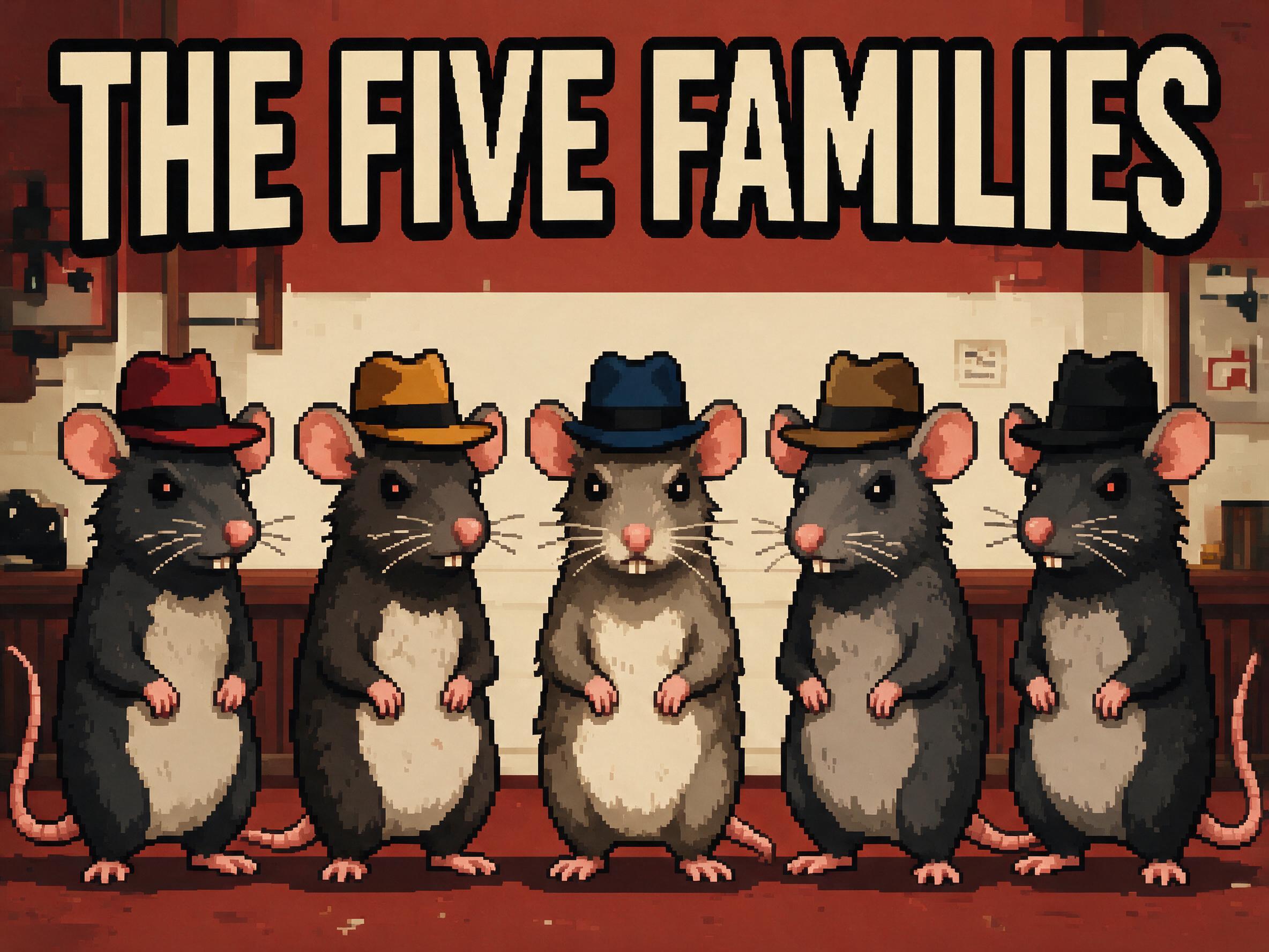 THE FIVE FAMILIES meme